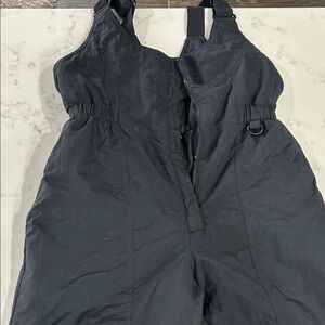Children's Black Overalls